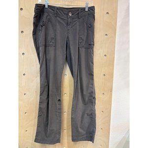 Marmot For Life Womens Gray  Straight Convertible Roll Up Chino Pants Size 6